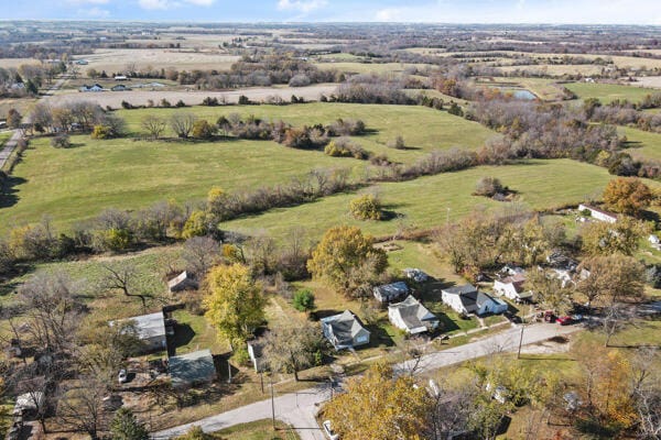 201 N Evans St, Armstrong, MO 65230 - aerial view of property's location featuring rural landscape