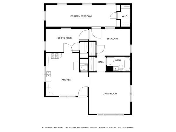 201 N Evans St, Armstrong, MO 65230 - property floor plan