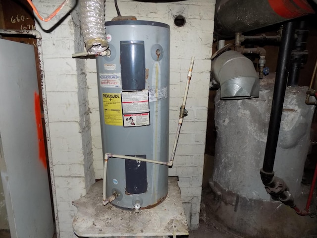 utilities featuring water heater