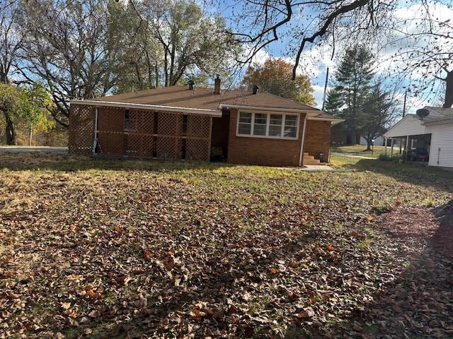 view of rear view of house