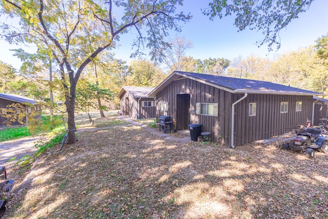 view of property exterior