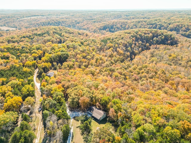 aerial view