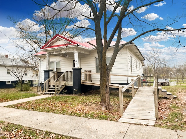 view of front of house