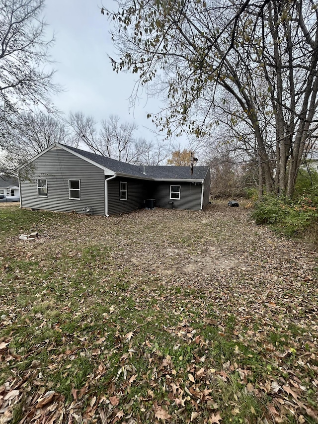 view of rear view of house