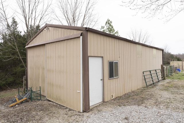 12500 W Rocheport Gravel Rd, Rocheport, MO 65279 - view of outbuilding featuring an outbuilding