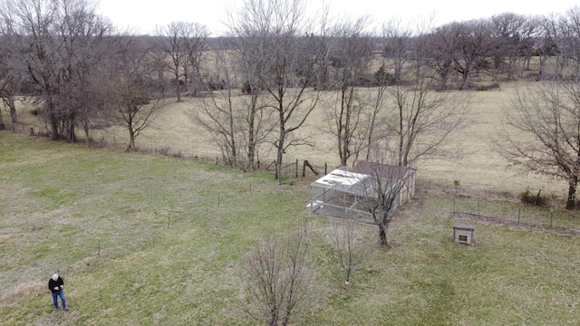 12500 W Rocheport Gravel Rd, Rocheport, MO 65279 - birds eye view of property with a rural view