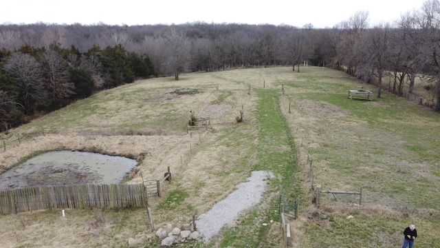 12500 W Rocheport Gravel Rd, Rocheport, MO 65279 - drone / aerial view with a rural view and a forest view