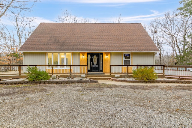 view of front of house