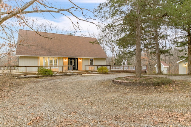 view of front of house