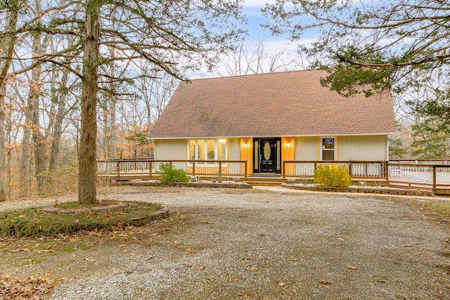 view of front of house