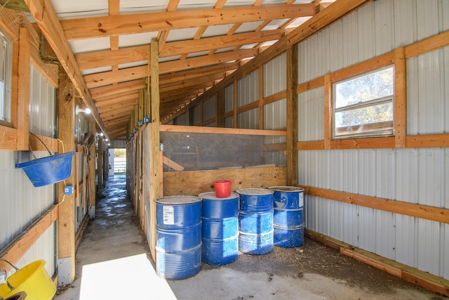 view of stable