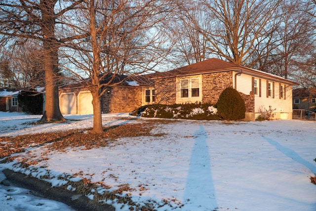 view of ranch-style house