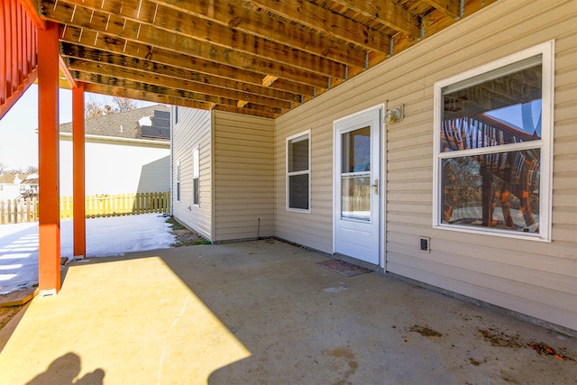 view of patio / terrace