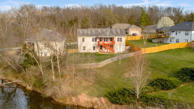 3103 Woods Crossing Dr, Columbia, MO 65202 - drone / aerial view