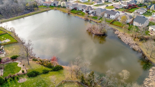 3103 Woods Crossing Dr, Columbia, MO 65202 - birds eye view of property featuring a residential view and a water view