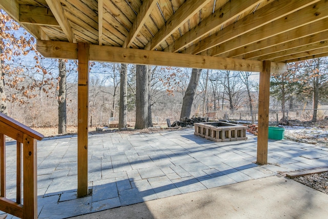 view of patio