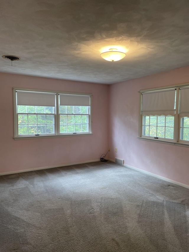 empty room with carpet floors