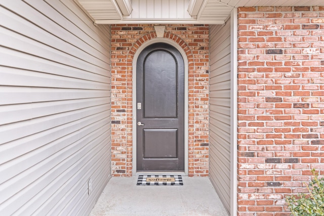 view of property entrance