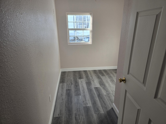 interior space featuring wood-type flooring