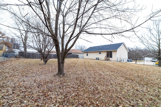 view of rear view of property