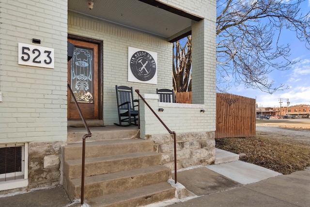 view of property entrance