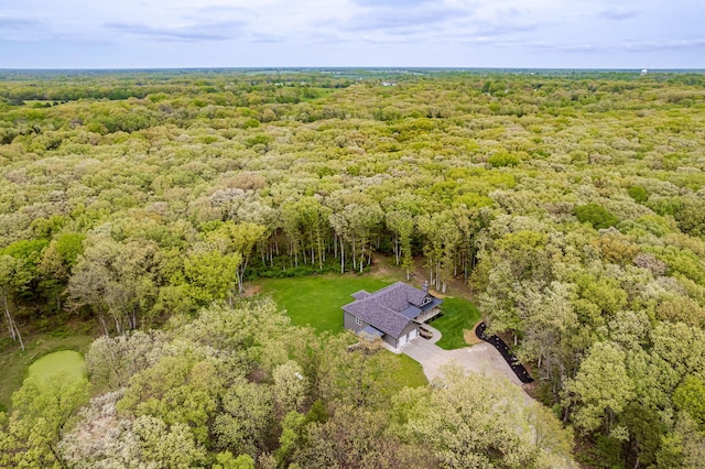 4503 E Mcgee Rd, Columbia, MO 65202 - birds eye view of property featuring a view of trees