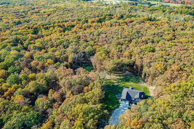 4503 E Mcgee Rd, Columbia, MO 65202 - bird's eye view with a view of trees
