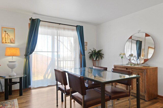 2417 Quail Dr, Columbia, MO 65202 - dining space featuring light hardwood / wood-style flooring