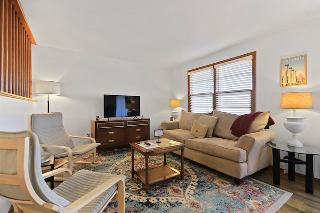 2417 Quail Dr, Columbia, MO 65202 - living room featuring hardwood / wood-style floors