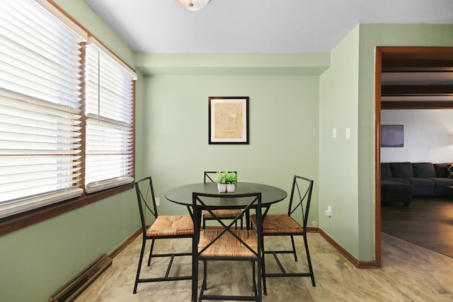 2417 Quail Dr, Columbia, MO 65202 - dining area featuring light hardwood / wood-style floors