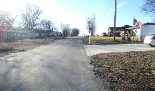 view of road featuring a residential view