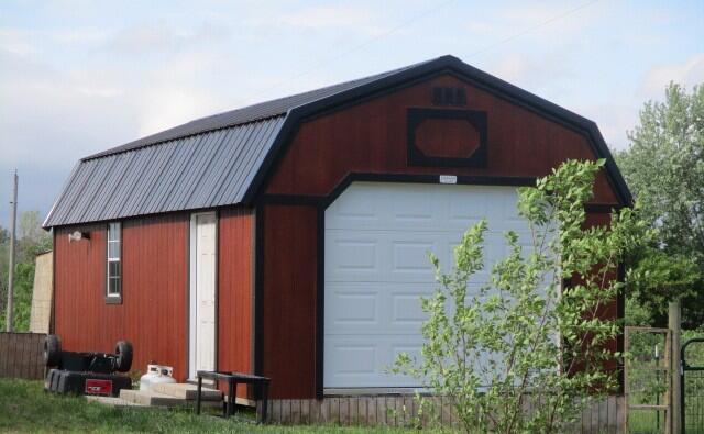 305 E Francis St, Sturgeon, MO 65284 - view of detached garage