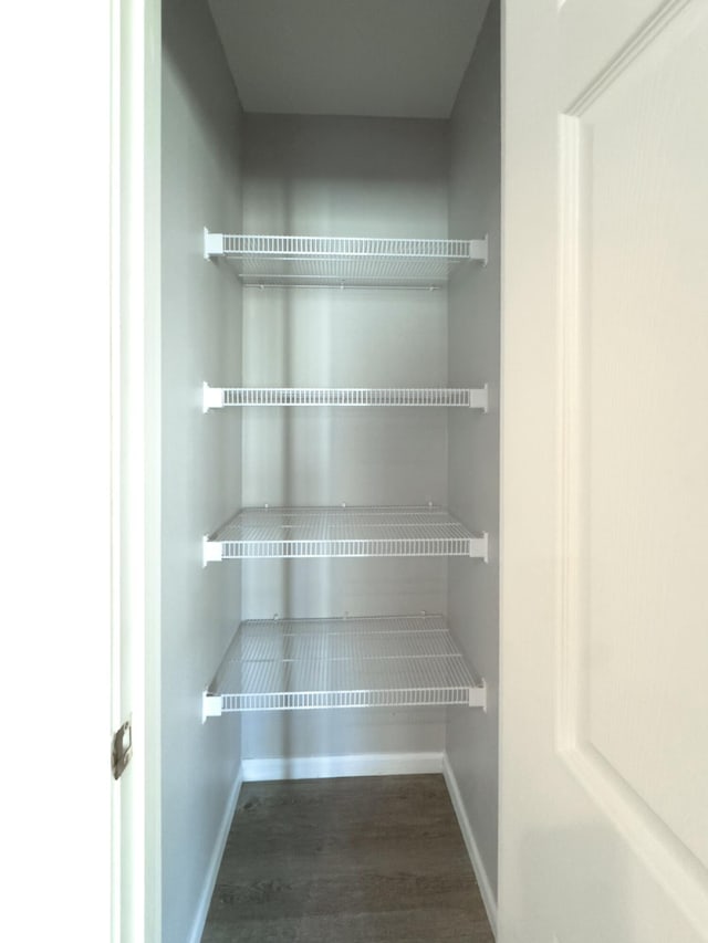 view of pantry