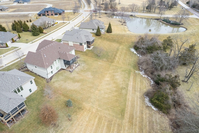 birds eye view of property featuring a residential view