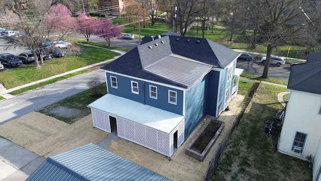 414 N Church, Fayette, MO 65248 - drone / aerial view