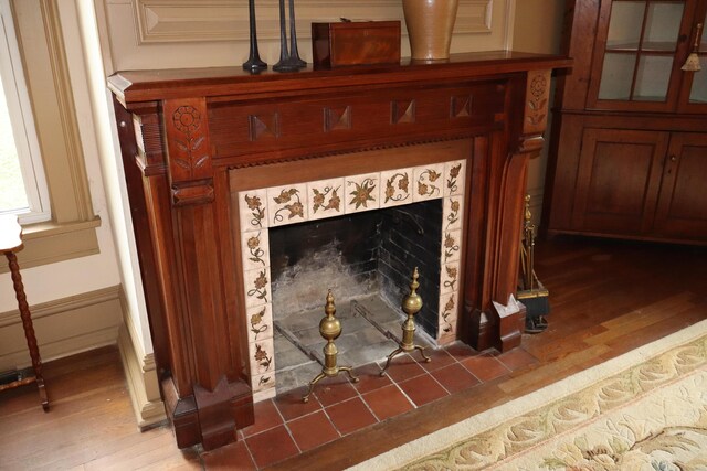 408 N Church St, Fayette, MO 65248 - detailed view of wood finished floors