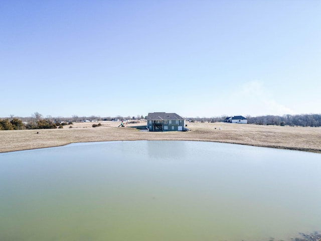 property view of water