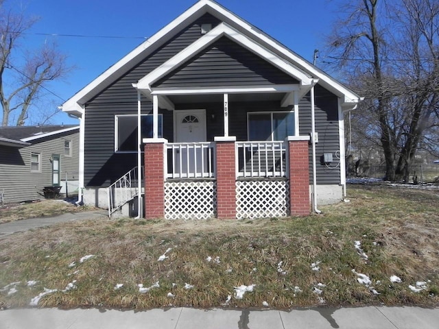 bungalow with a porch