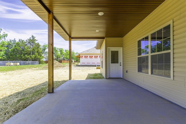 view of patio