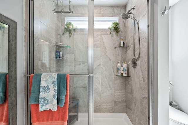 full bath with a stall shower