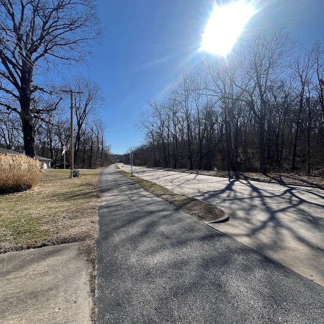 view of road