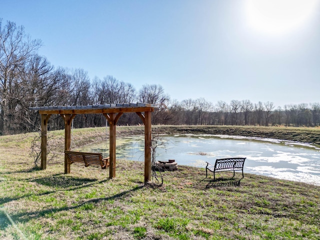 property view of water