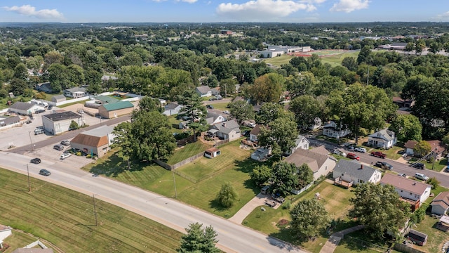 birds eye view of property featuring a residential view