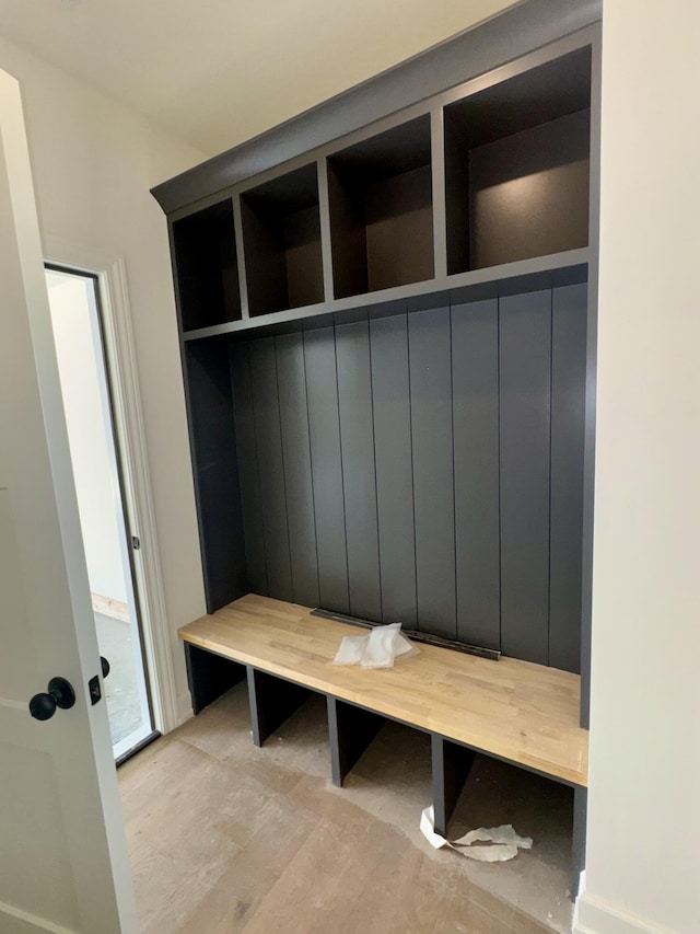 view of mudroom