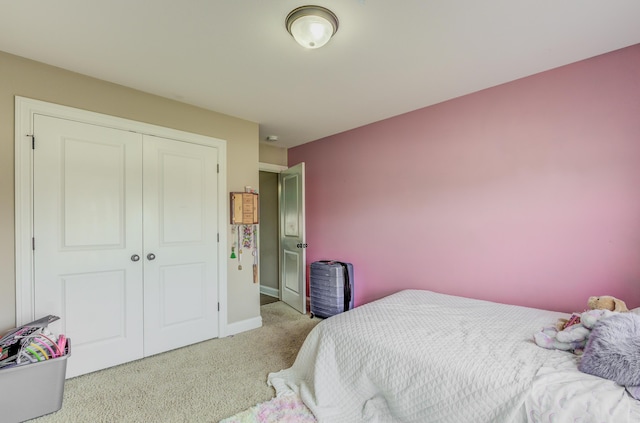 4716 Emeribrook Ct, Columbia, MO 65203 - bedroom featuring a closet, carpet flooring, and baseboards