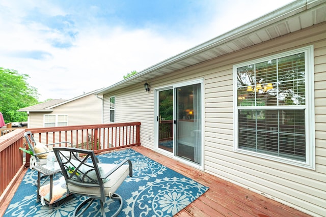 5003 Chesapeake Ln, Columbia, MO 65202 - view of wooden deck