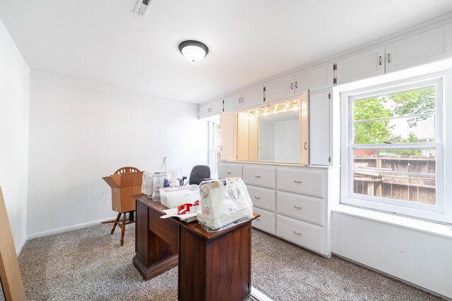 509 S Bus-54, Fulton, MO 65251 - home office with light colored carpet, visible vents, and baseboards
