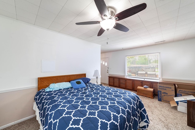509 S Bus-54, Fulton, MO 65251 - carpeted bedroom featuring ceiling fan