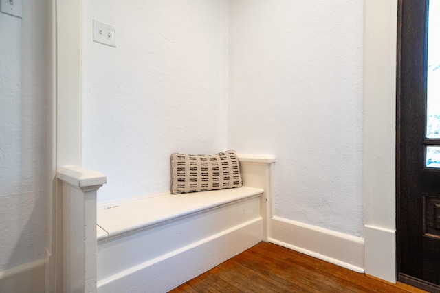 608 Westmount Ave, Columbia, MO 65203 - bathroom with wood finished floors and baseboards