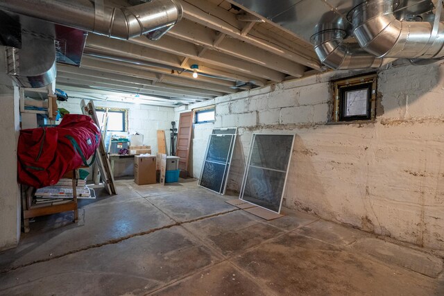 608 Westmount Ave, Columbia, MO 65203 - basement featuring concrete block wall